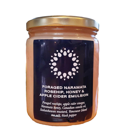 Foraged Rosehip And Naramata Honey Sauce